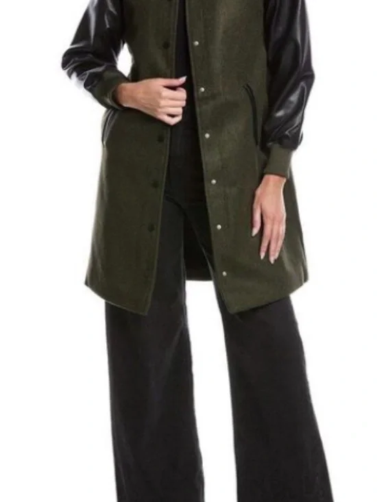 NWT BLANKNYC “Role Play” Woven Bomber Coat, Women’s Sz S - Picture 6 of 11